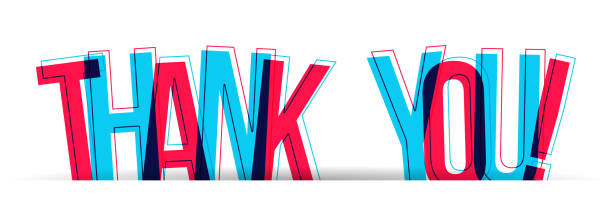ilustraciones, imágenes clip art, dibujos animados e iconos de stock de la palabra gracias con letras superpuestas - thank you