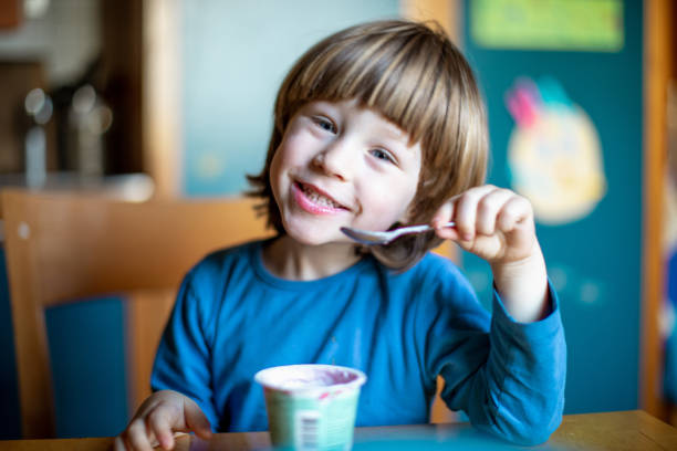 istock Toddler boy having a snack 1213762281