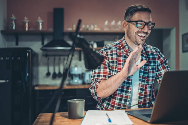 istock Global communications from your home 1213764753