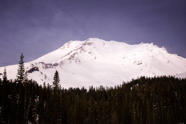 istock Snow-covered Mt. Shasta in Winter 1213765651