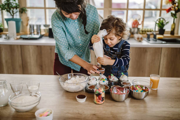 istock Winning Team Making Birthday Muffins 1213780371