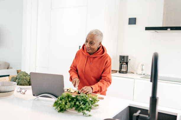 istock Online communication for healthy lifestyle 1213784427