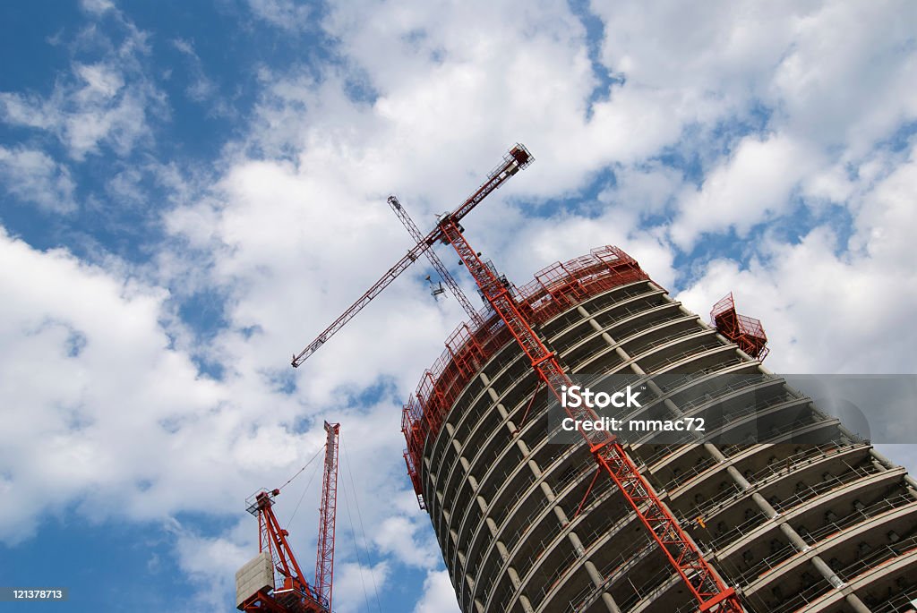 Construction of a building  Architecture Stock Photo