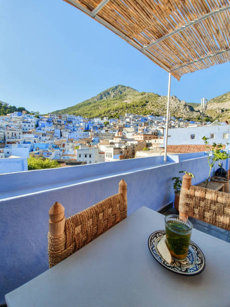 istock Moroccan mint tea with Kaab Ghzal 1213787136