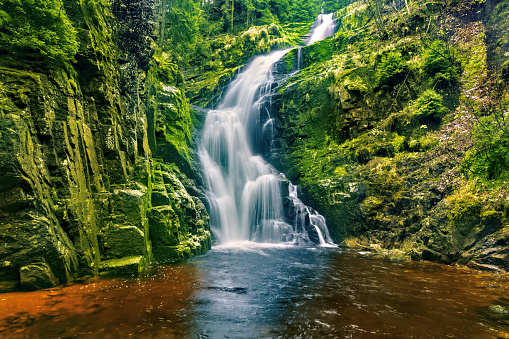 Kamienczyk Waterfall. Poland