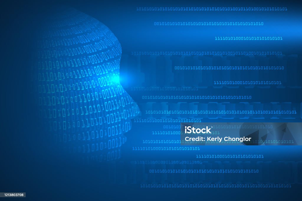 Matrix Digital Numbers Matrix Digital Numbers Background Stock Illustration - Download Image ...