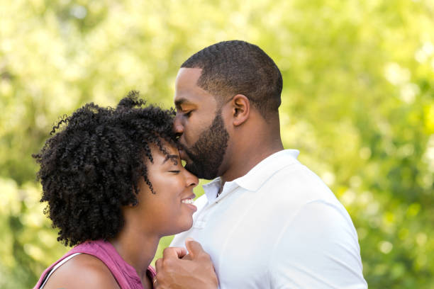 istock Loving African American couple. 1213806440
