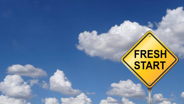 istock Road sign against a cloudy blue sky 1213807710