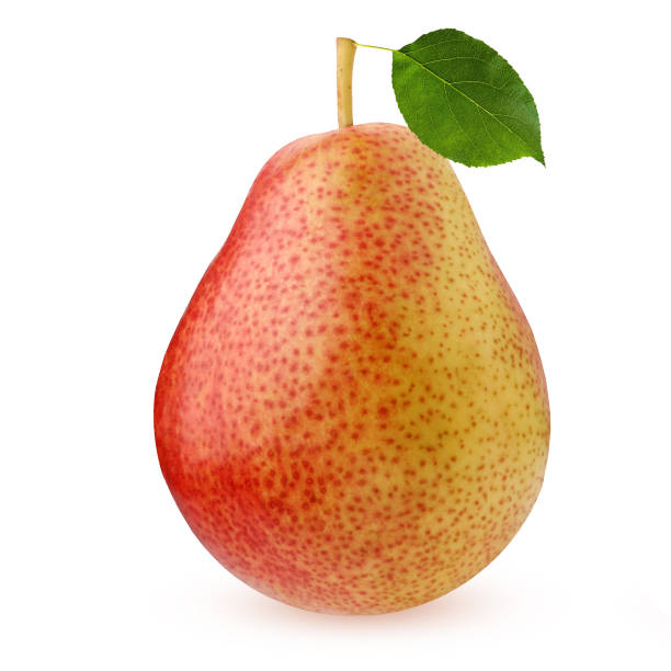 istock Pear isolated on white background. Whole fruit. 1213813594