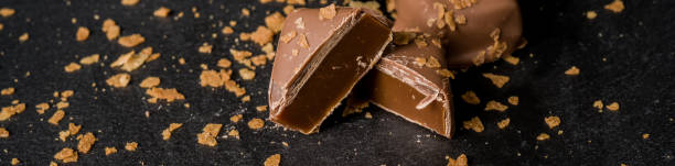 istock Close-up Homemade caramel Belgian chocolates 1213815020