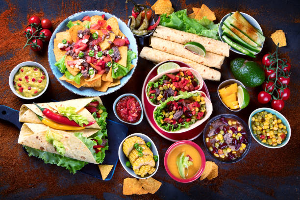 istock Traditional Mexican food 1213818930