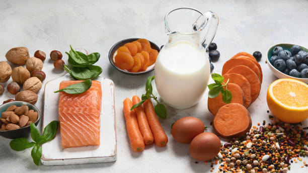 istock Food for eyes health. 1213819070