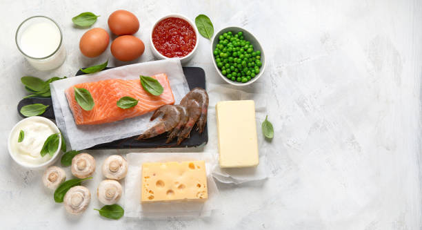 istock Foods rich in vitamin D 1213819086