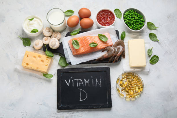 istock Foods rich in vitamin D 1213819087