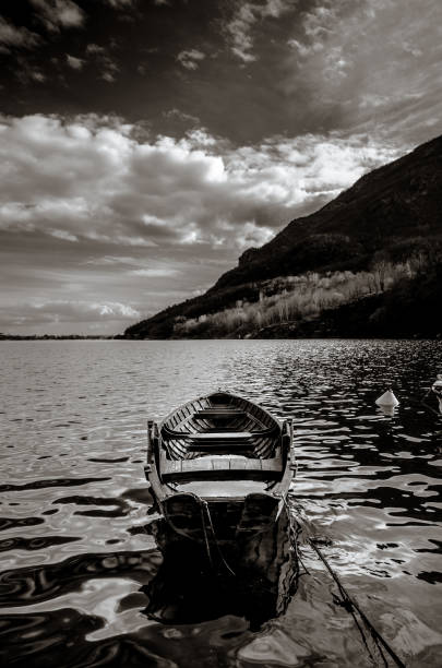 istock lonely boat anchored 1213825390