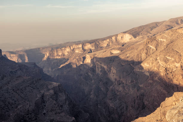 istock wadi ghul canyon at sunset, oman 1213831774