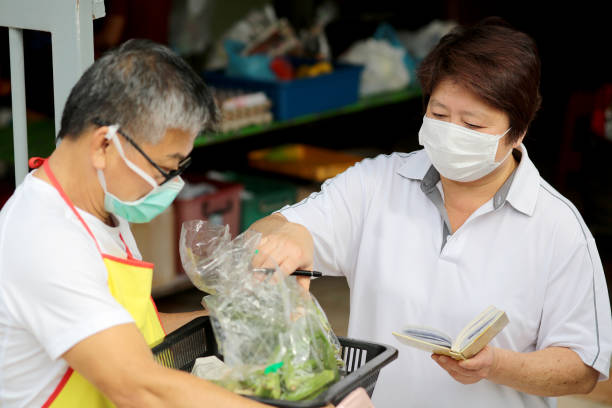 istock Covid-19 Working From Home - Grocery Delivery 1213832812
