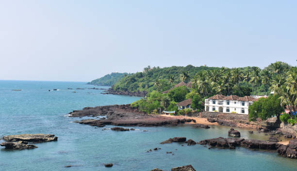 istock ocean captured from distant in dona paula viewpoint in Goa 1213833981
