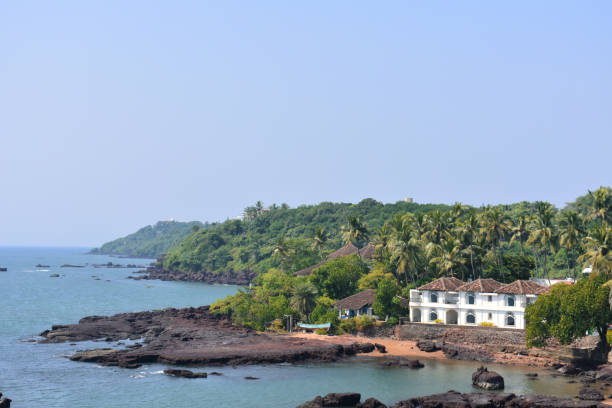 istock ocean captured from dona paula view point in goa 1213833982