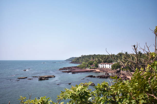 istock unedited image of blue ocean captured from dona paula view point 1213834085