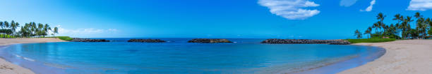 istock Panoramic view of a beach in Hawaii 1213834111