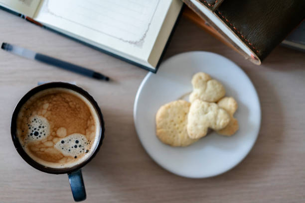istock home baked cookies and coffee break 1213841419