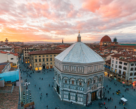 Sunset mood over Florence