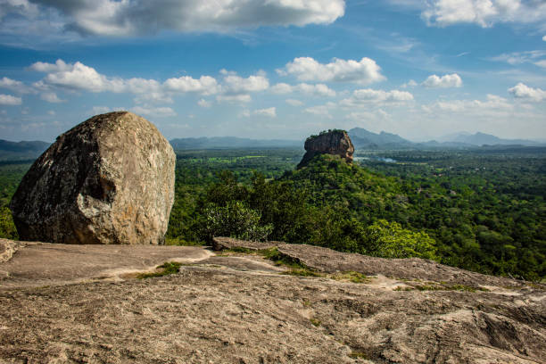 istock Viewpoint towards the Lions Rock, Sigiriya, Sri Lanka 1213853077
