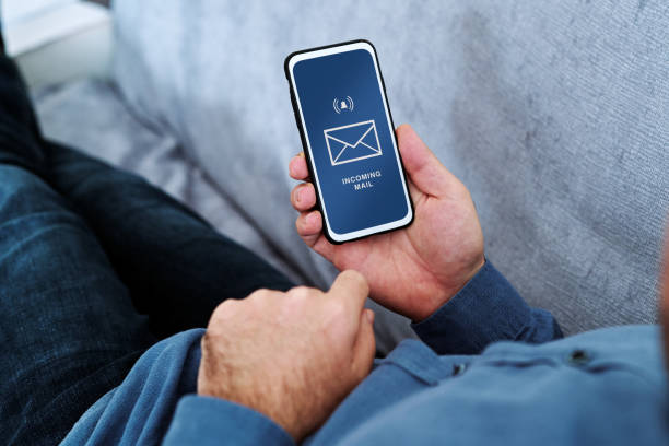 istock Businessman working at home using with smart phone 1213857540