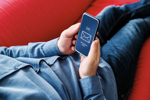 istock Businessman working at home using with smart phone 1213857702