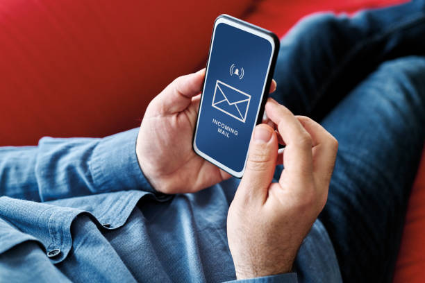istock Businessman working at home using with smart phone 1213859131
