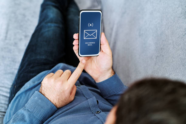 istock Businessman working at home using with smart phone 1213860337