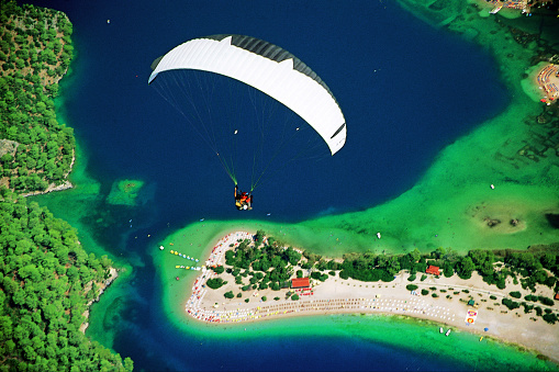 Paragliding in Oludeniz, Fethiye, Southern Part of Turkey