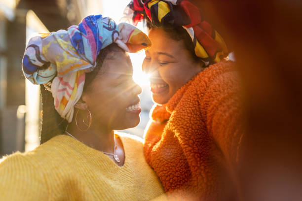 istock Beautiful happy girlfriends taking a selfie together 1213867094