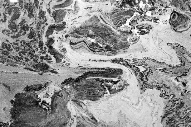 istock black and whaite beautiful natural special marble stone pattern texture background 1213867420