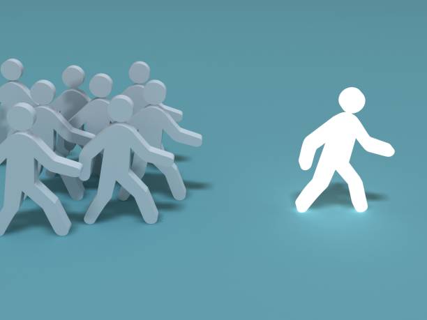 istock Follow leader leadership manager 1213875946