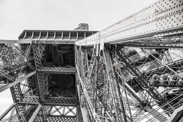 istock Vew of the Eiffel Tower from below . 1213883650