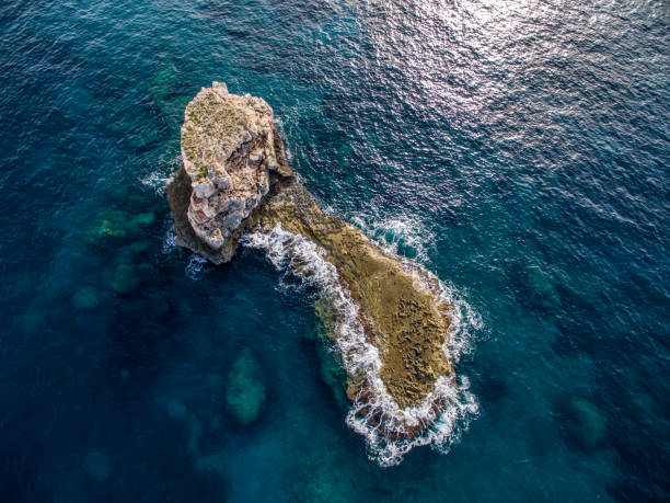 istock Little Island from the sky 1213883816