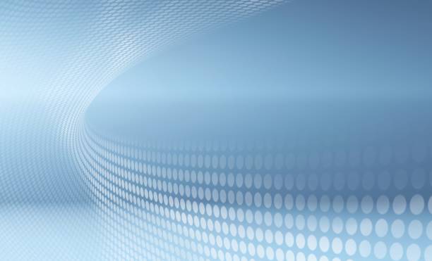 Blue abstract background effect halftone graphic blur, used for background wallpaper empty room and display your product.