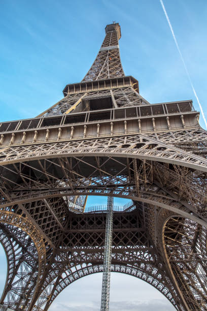 istock Vew of the Eiffel Tower from below . 1213884233
