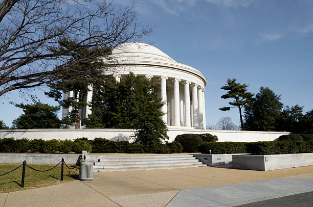 istock Walkway to Jefferson Memorial 121389082