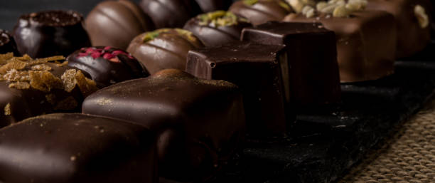 istock Homemade Belgian chocolates 1213893451