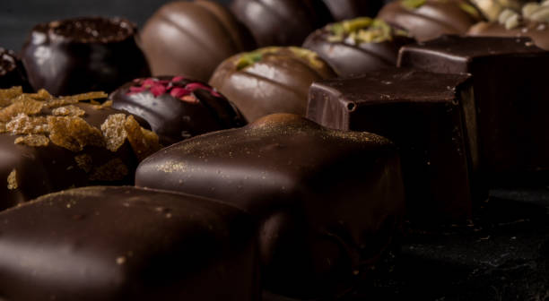 istock Homemade Belgian chocolates 1213895700