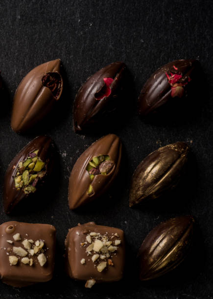 istock Homemade Belgian chocolates 1213895720