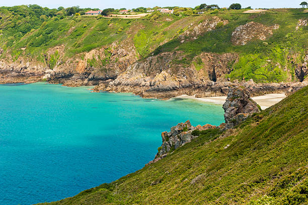 istock Rugged coastline of Guernsey 121390615