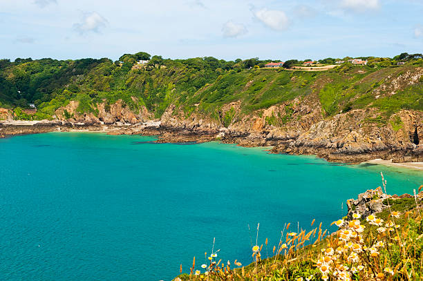 istock Rugged coastline of Guernsey 121390661