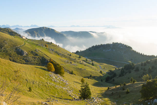 istock Mountain landscape. Mount Grappa panorama, Italian alps 1213906787