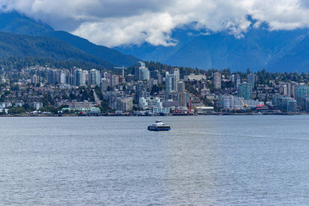 istock North Vancouver seen from the harbor front, Vancouver, BC, Canada 1213909993