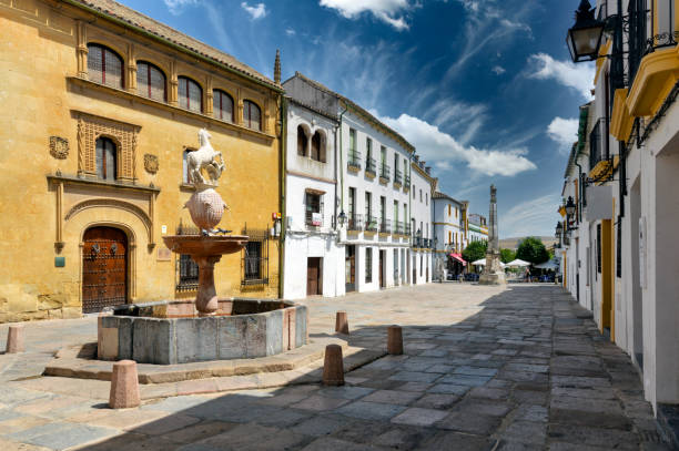 istock Empty street in Cordoba Spain 1213913231