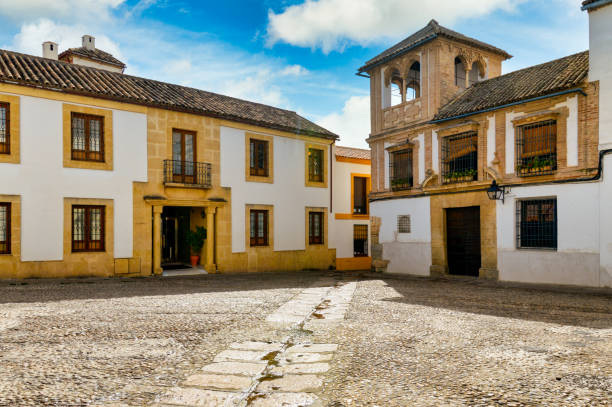 istock Empty street in Cordoba Spain 1213913461